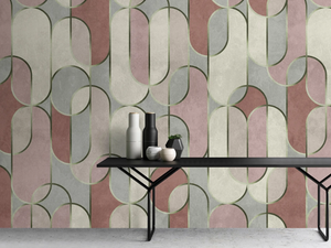 RITZ - Geometric washable nonwoven wallpaper _ Architects Paper